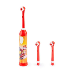 Oscilačná zubná kefka Tlapková patrola MOTO červená