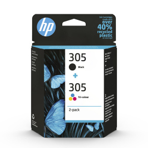 HP 305, sada B+CMY atramentová kazeta, 6ZD17AE HP 305, sada B+CMY atramentová kazeta, 6ZD17AE