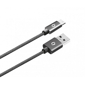 ALIGATOR PREMIUM 2A kábel, Micro USB 50cm, čierny