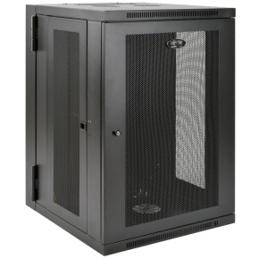 Skriňa SmartRack 18U, Š = 600mm, Hl = 650mm, hĺbka pre UPS, montáž na stenu
