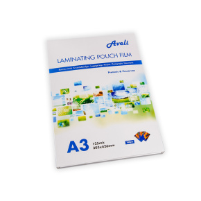 Laminovacie fólie AVELI A3/250 mic (2x125), lesklé
