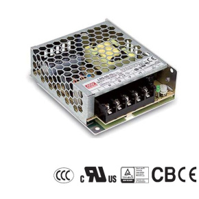 MEANWELL LRS-75-12, priemyselný napájací spínaný zdroj uzavretý 12V 75W