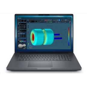 DELL NTB Pro Max Plus 18 MB18250/U7-265HX/32GB/1TSSD/18" QHD+/IR Cam/NVI RTX 3000/280W Type-C/WLAN/Bck Kb/W11P/3Y PS NBD