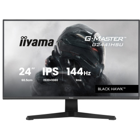 iiyama G-Master/G2441HSU-B1/23,8"/IPS/FHD/144Hz/1ms/Čierna/3R