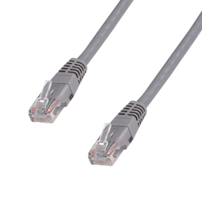 DATACOM Patch cord UTP Cat6 sivý 0,5m DATACOM Patch cord UTP Cat6 sivý 0,5m