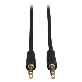 Audio kábel pre mikrofóny, reproduktory a slúchadlá stereo 3.5mm jack (Samec/Samec), 1.83m Audio kábel pre mikrofóny, reproduktory a slúchadlá stereo 3.5mm jack (Samec/Samec), 1.83m