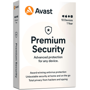 Renew AVAST Premium Security MultiDevice, až 10 pripojení 1 rok