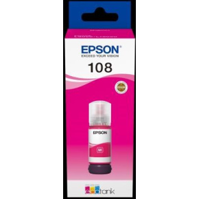 EPSON 108 EcoTank Magenta ink bottle EPSON 108 EcoTank Magenta ink bottle