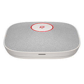 HP Poly Studio A2 White Table Microphone w/ Mounting Plate I/O cables HP Poly Studio A2 White Table Microphone w/ Mounting Plate I/O cables