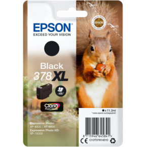 Epson Singlepack Black 378 XL Claria Photo HD Ink Epson Singlepack Black 378 XL Claria Photo HD Ink