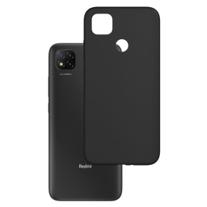 3mk ochranný kryt Matt Case pro Xiaomi Redmi 9C, černá 3mk ochranný kryt Matt Case pro Xiaomi Redmi 9C, černá