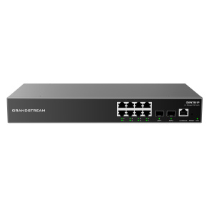 Grandstream GWN7801P L2+ Managed Network Switch 8x 1Gb RJ45, 2x SFP, PoE+, DHCP, QoS, VLAN