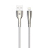 Kábel Forever Sleek USB/Lightning 1m 2,4A biely