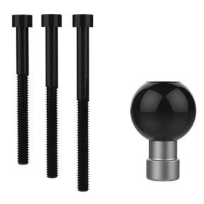 RAM základňa so stredovým otvorom pre skrutky M8, guľovým kĺbom 1" a skrutky