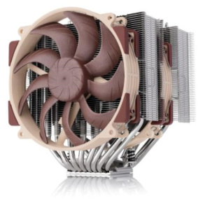 NOCTUA Chladič CPU NH-D15 G2 LBC, 2x 140mm, LGA1851, AM5, hnědá/stříbrná