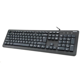 Hama voděodolná klávesnice KC-600, kabelová, černá Hama voděodolná klávesnice KC-600, kabelová, černá