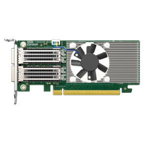QNAP QXG-100G2SF-BCM Dual port na 100GbE Network adaptér; 2 x QSFP28