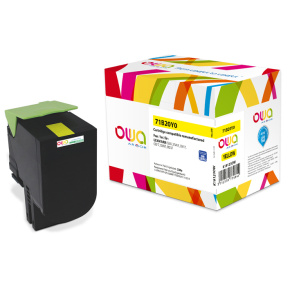 OWA Armor toner kompatibilný s LEXMARK 71B20Y0, 2300st, žltá/yellow OWA Armor toner kompatibilný s LEXMARK 71B20Y0, 2300st, žltá/yellow