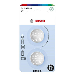 Bosch CR2032B2/00 Lithium (Blistr 1 ks) Bosch CR2032B2/00 Lithium (Blistr 1 ks)