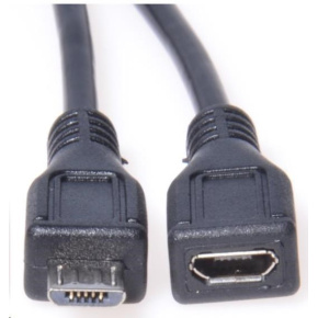 PREMIUMCORD Predlžovací kábel micro USB - micro USB 3 m (M/F)
