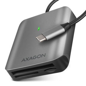 AXAGON CRE-S3C, USB-C 3.2 Gen 1 - SUPERSPEED čítačka kariet 3-slot & lun SD/microSD/CF, podpora UHS-II AXAGON CRE-S3C, USB-C 3.2 Gen 1 - SUPERSPEED čítačka kariet 3-slot & lun SD/microSD/CF, podpora UHS-II