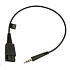 Jabra Cord (PC), QD-Jack 3,5mm, Blackberry, Iphone