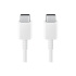 Samsung USB-C kábel (3A, 1.8m) White