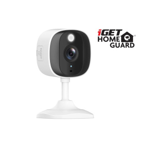 iGET HGWIP814 - WiFi vonkajšia IP 2K QHD kamera s LED a IR nočným videním, zvuk, IP66, 140 °, CZ app