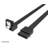 AKASA - Proslim SATA kábel 90 ° - 100 cm
