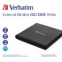 VERBATIM Slimline CD/DVD Writer USB externá mechanika - bez NERO