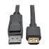 Video kábel aktívny adaptér DisplayPort 1.2 / HDMI uchop.konektor 4K 60Hz HDCP (Samec/Samec), 1.8m