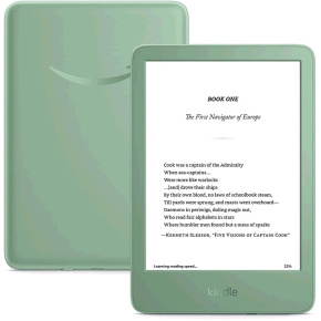 E-book Amazon Kindle 2024 (16 GB), matcha, BEZ REKLAM E-book Amazon Kindle 2024 (16 GB), matcha, BEZ REKLAM