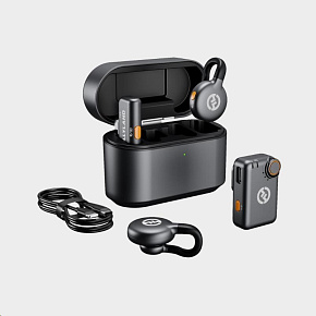 Hollyland LARK M2S Combo Wireless Lavalier Microphone Combo (Space Gray) Hollyland LARK M2S Combo Wireless Lavalier Microphone Combo (Space Gray)