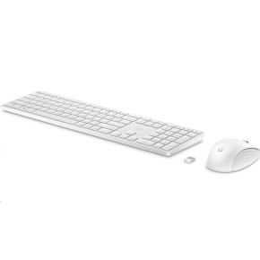 HP 650 Wireless Keyboard & Mouse- CZ/SK klávesnice a myš, bílá HP 650 Wireless Keyboard & Mouse- CZ/SK klávesnice a myš, bílá