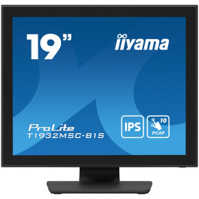 19" iiyama T1932MSC-B1S: IPS, SXGA, PCAP, HDMI, DP
