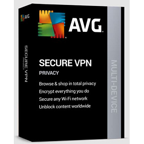 AVG Secure VPN (Multi-device, až 10 device) 1 Year