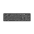 Klávesnica C-TECH KB-201-BL, nízkoprofilová,