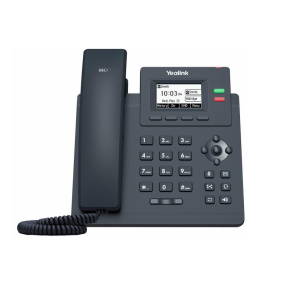 Yealink SIP-T31G SIP telefón, PoE, 2,3" 132x64 podsv. LCD, x SIP úč., GigE