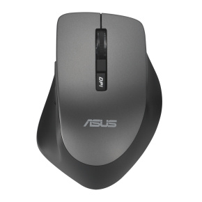ASUS WT425/Ergonomická/Optická/Pre pravákov/1 600 DPI/Bezdrôtové USB/Šedá