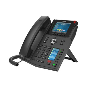 Fanvil X5U SIP telefón, 3,5" bar.disp. + 2,4" disp., 16SIP, 4link.tl., 30DSS hr., BT, dual Gbit