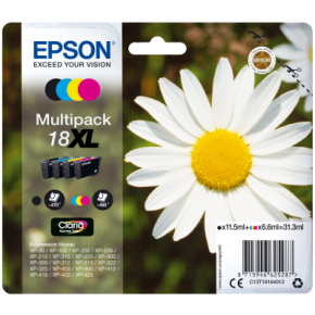 Epson Multipack 4-colours 18XL Claria Home Ink Epson Multipack 4-colours 18XL Claria Home Ink