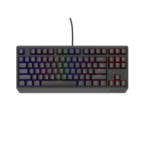 Herná klávesnica Genesis THOR 230/TKL/RGB/Outemu Red/Drôtové USB-A/ CZ- SK layout/Čierna