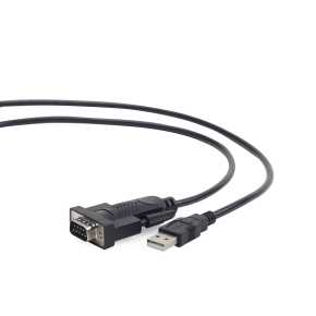 Kábel CABLEXPERT adaptér USB-serial 1,5m 9 pin Kábel CABLEXPERT adaptér USB-serial 1,5m 9 pin