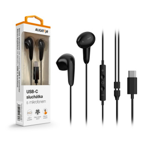 ALIGATOR AE007/USB-C/Čierna ALIGATOR AE007/USB-C/Čierna