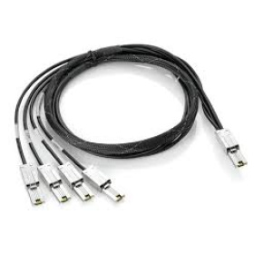 HP 4m Ext Mini-SAS to 4x1 Mini-SAS Cable HP 4m Ext Mini-SAS to 4x1 Mini-SAS Cable