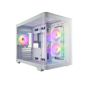 FSP S380-WA/Micro ATX/Transpar./Biela FSP S380-WA/Micro ATX/Transpar./Biela